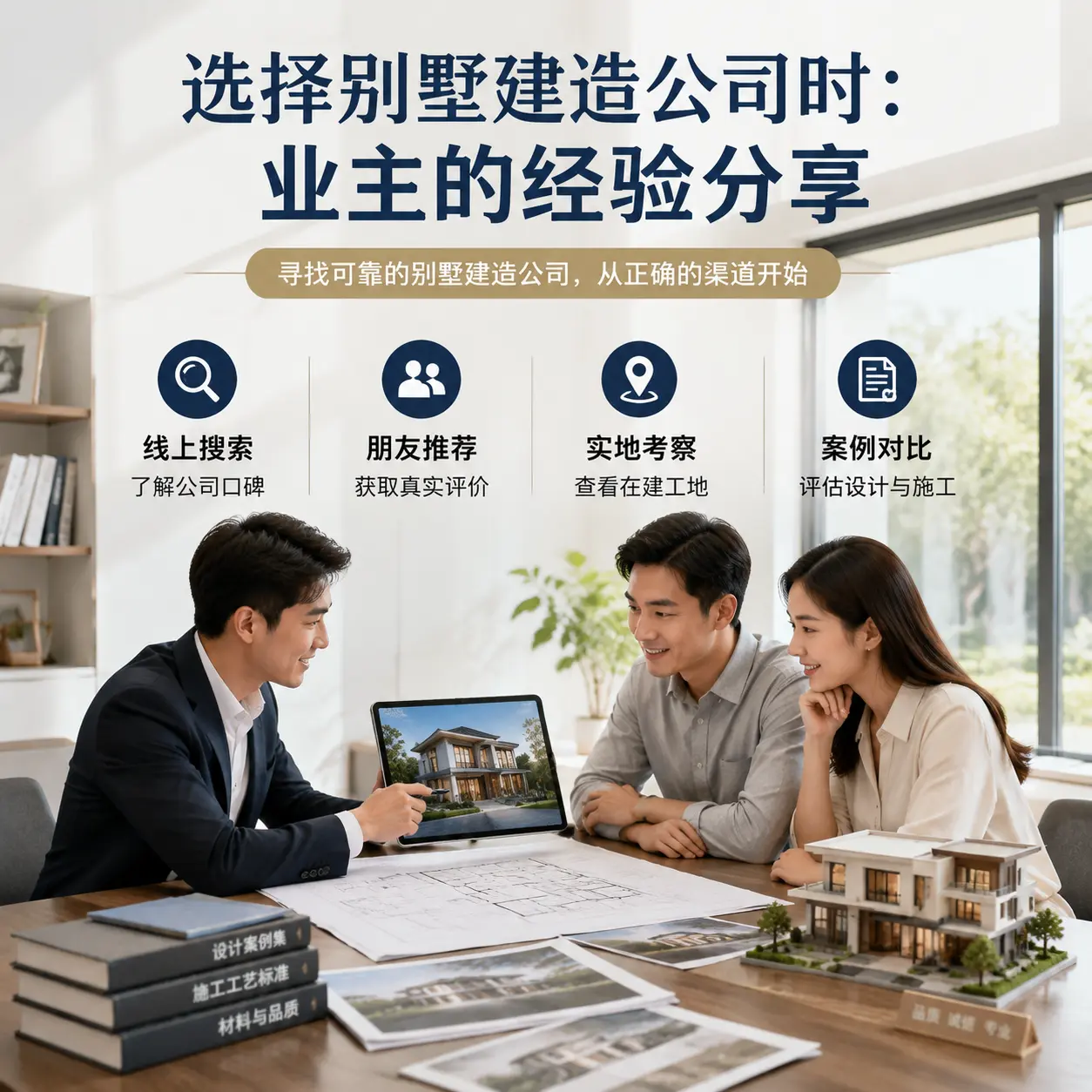 选择别墅建造公司时: 安顺 业主的经验分享
