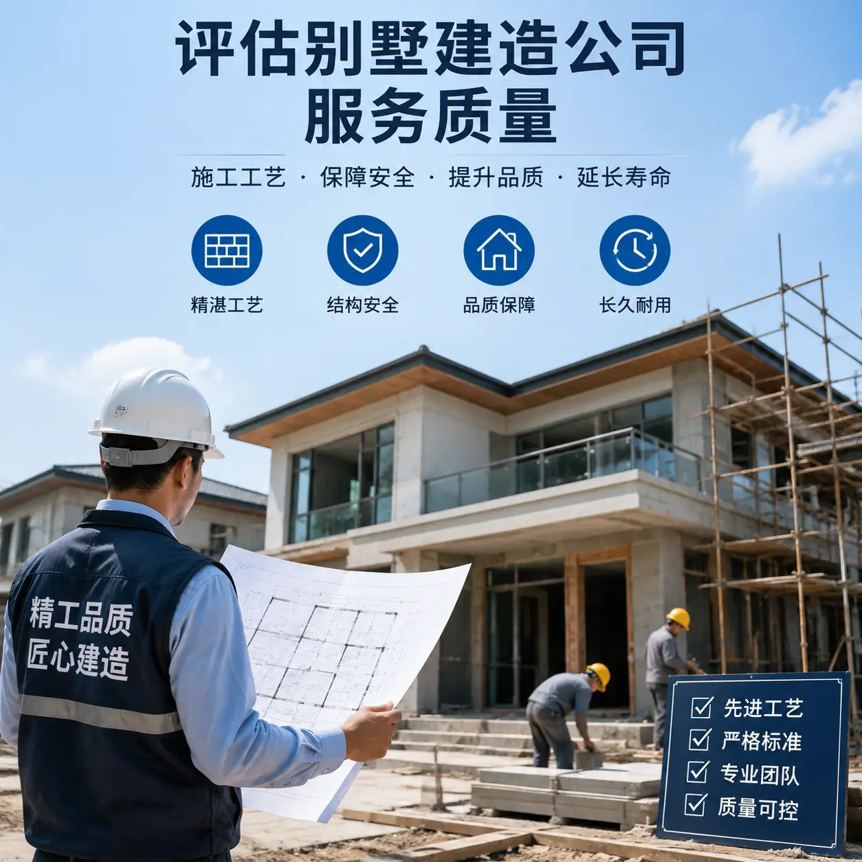 如何评估 安顺 别墅建造公司的服务质量?